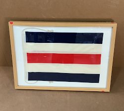 Open Box: Framed Nautical Flag (18.25" x 25.25") - C
