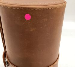 Open Box: Grant Leather Watch Roll - Caramel