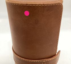 Open Box: Grant Leather Watch Roll - Caramel