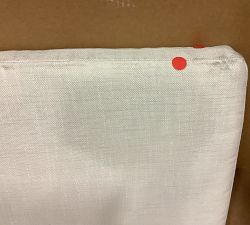 Open Box: Heritage Farmhouse Entry Bench Cushion - Performance Slub Weave Linen