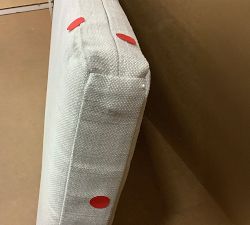 Open Box: Heritage Farmhouse Entry Bench Cushion - Performance Slub Weave Linen