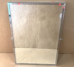 Open Box: Kensington Rectangular Pivot Mirror (27.5"W x 36"H) - Chrome