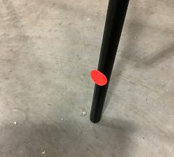 Open Box: Maison Leather Swivel Bar Stool (31") - Legacy Dark Caramel, Bronze