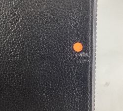 Open Box: Quinn Jewelry Box, Foil Debossed, Medium - Black