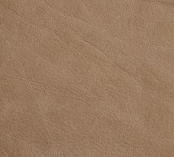 Open Box: Raylan Leather Armchair - Nubuck Wheat/Brown Frame