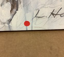 Open Box: Shell Study #1 by Lauren Herrera (26"W x 32"H)