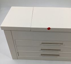 Open Box: Stella Jewelry Box, Ultimate (18") - Dutch White