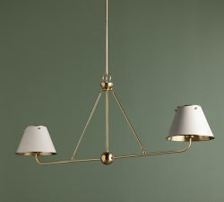 Holland Metal Linear Chandelier (10")