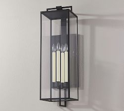 Jonah Outdoor Metal Sconce (12"-34")