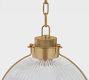 Lane Glass Pendant (14"-17")