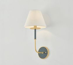 Lewis Metal Single Sconce (17")