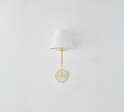 Lewis Metal Single Sconce (17")