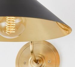 Molly Metal Single Sconce (12")