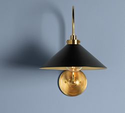 Molly Metal Single Sconce (12")