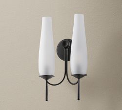 Xander Metal Double Sconce (18")