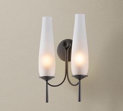 Xander Metal Double Sconce (18")