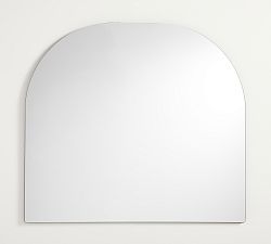 Open Box: Rienne Frameless Mantel Arch Mirror (36" x 40")