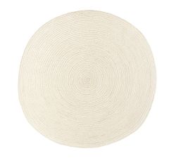Open Box: Haven Jute Braided Rug, 8' Round - Ivory