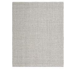 Open Box: Chunky Wool Jute Rug (9' x 12') - Gray/Ivory