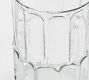 Bamboo Glass Hurricane Candle Holder