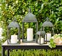 Patinaed Bronze Lantern