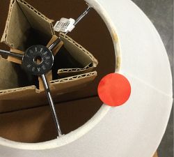 Open Box: Artisan Tapered Shade, Small (18") - White