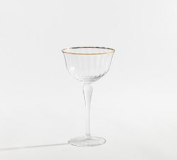 Monique Lhuillier Tatum Coupe Glasses - Set of 2