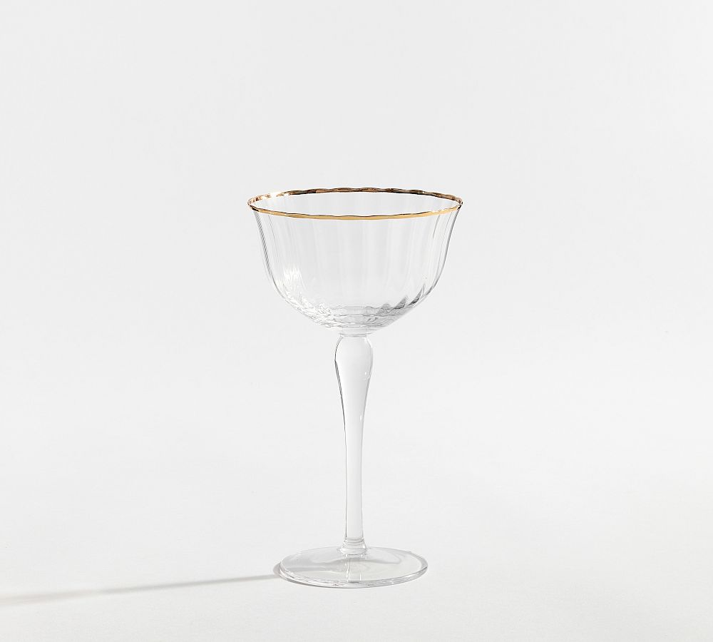 Monique Lhuillier Tatum Coupe Glasses - Set of 2