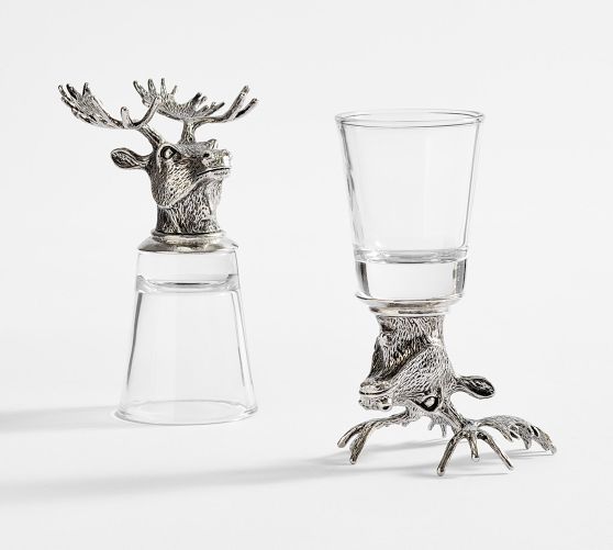 Stag Shot Glasses - Set of 2