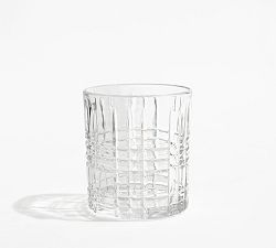 Stewart Plaid Double Old Fashioned Glasses - Set of 4