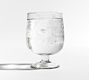 Hammered Handcrafted Glass Goblets