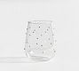 Confetti Celebration Stemless Wine Glasses