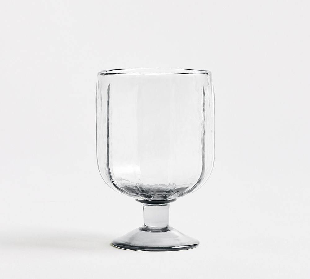 Hammered Café Short Goblets by Pottery Barn
