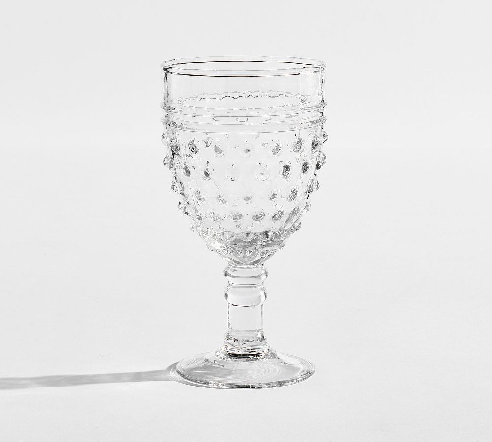 Hobnail Goblets by Pottery Barn