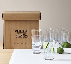 Caterer's Box Water Glasses - Set of 12
