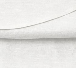 Custom Emery Linen Curve Roman Blackout Shade