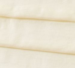 Custom Belgian Linen Soft Fold Roman Blackout Shade