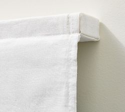 Custom Belgian Linen Soft Fold Roman Light Filtering Shade