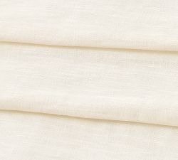 Custom Emery Linen Soft Fold Roman Blackout Shade