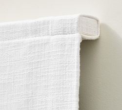 Custom Seaton Curve Roman Blackout Shade