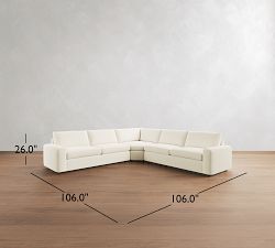 Sierra 3-Piece L-Shaped Wedge Sectional (137"&ndash;147")