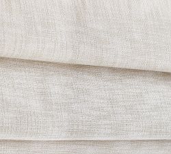 Custom Seaton Textured Cotton Cordless Roman Blackout Shade