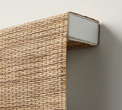 Custom Sutton Natural Roman Blackout Shade