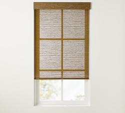 Custom Natural Cordless Roller Shade