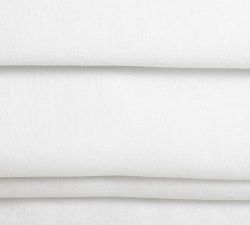 Custom Belgian Flax Linen Roman Light Filtering Shade