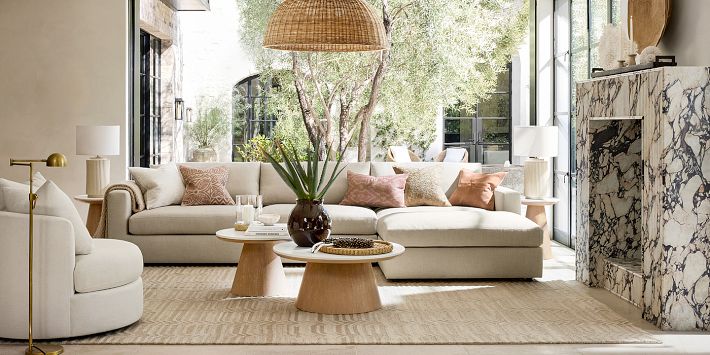 Ansel Round Quartz Side Table (18