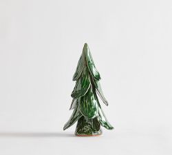 Ceramic Green Glossy Tree