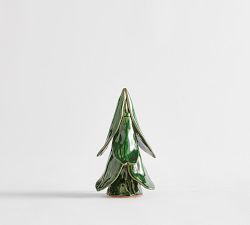 Ceramic Green Glossy Tree