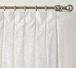 Emery Linen Inverted Box Pleat Curtain