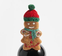 Gingerbread Wine Topper